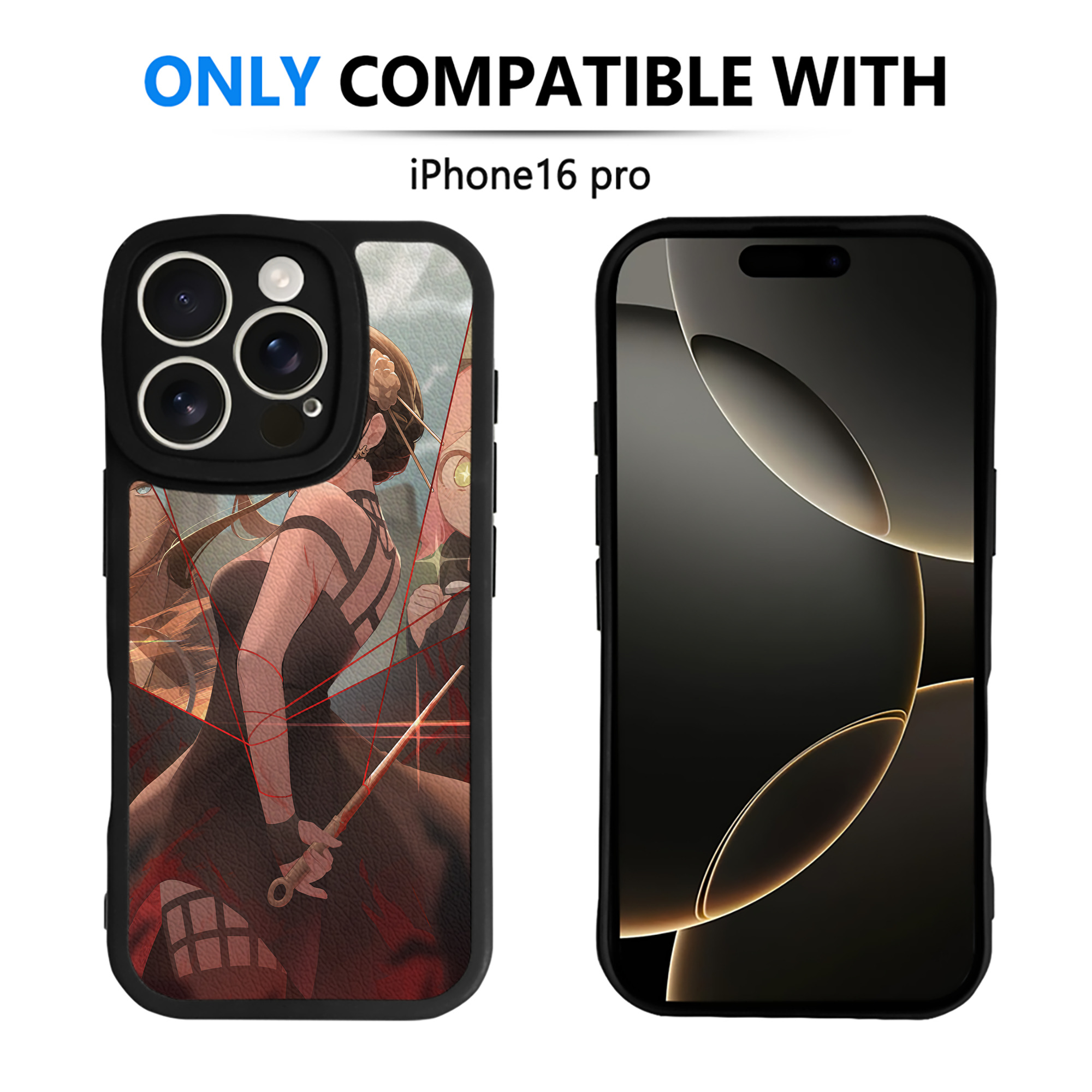 （画像用） SPY×FAMILY间谍家家酒 【iPhone 16シリーズ対応】シリコンスマホケース（レザー調） 材質：シリコン